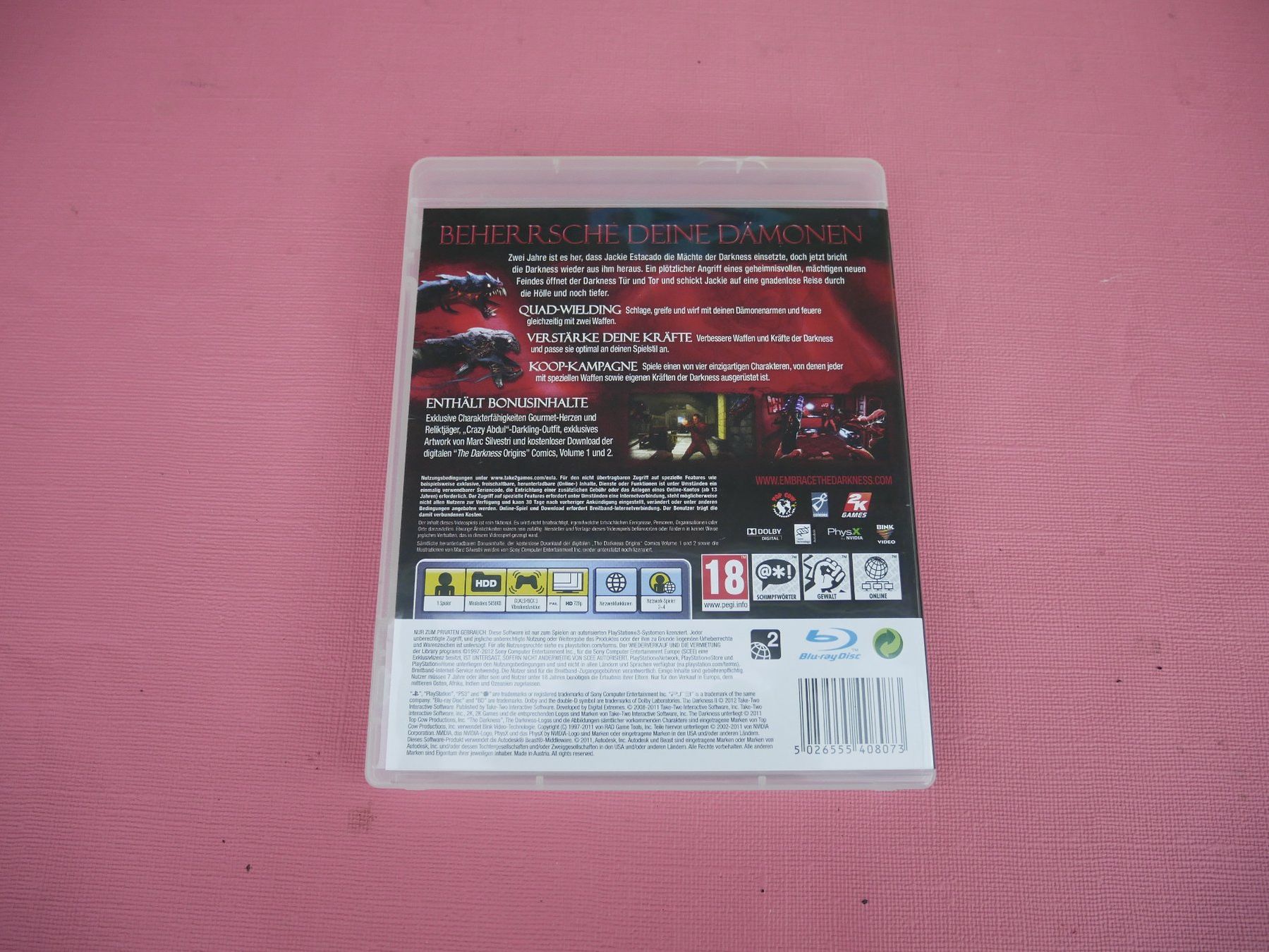Giochi: The Darkness II Limited Edition (PS3) – Usato da Niederwangen BE venduto da Benny.7 3