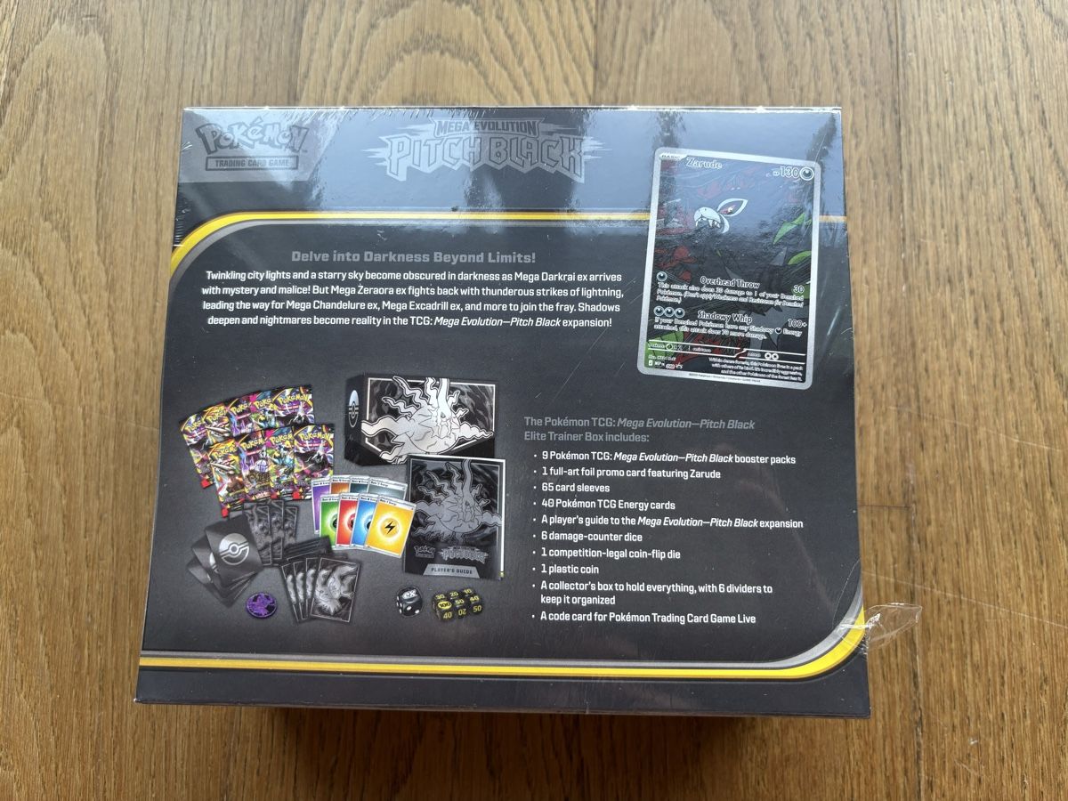 Pokémon Cartes à collectionner: Pokémon Pitch Black Elite Trainer Box / EN – Neuf avec emballage d'origine à Läufelfingen par Seraphim13 2