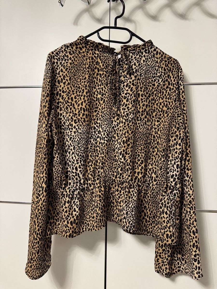 H&M Camicette: Schicke Bluse mit Leopardenmuster, Grösse 40  – Usato da Frauenfeld venduto da Sarafvic