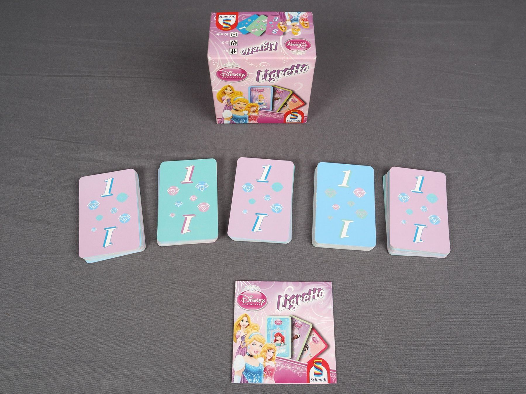 Disney Giochi: SCHMIDT Ligretto Disney Princess Edition – Usato da Steinen venduto da Restwert_Steinen