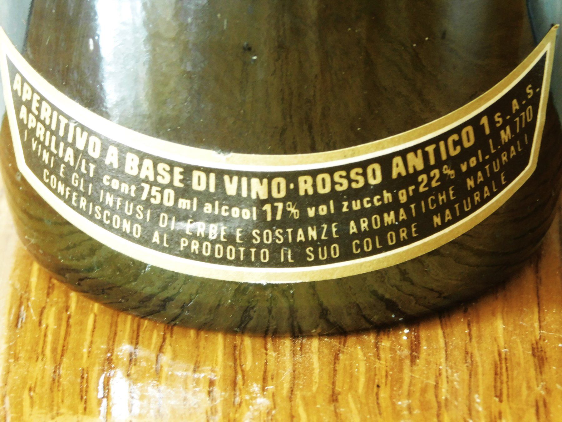 Bevande alcoliche: Buton Rosso Antico Aperitivo 1970s – Nuovo (secondo la descrizione) da Emmenbrücke venduto da Ulisse-22 2