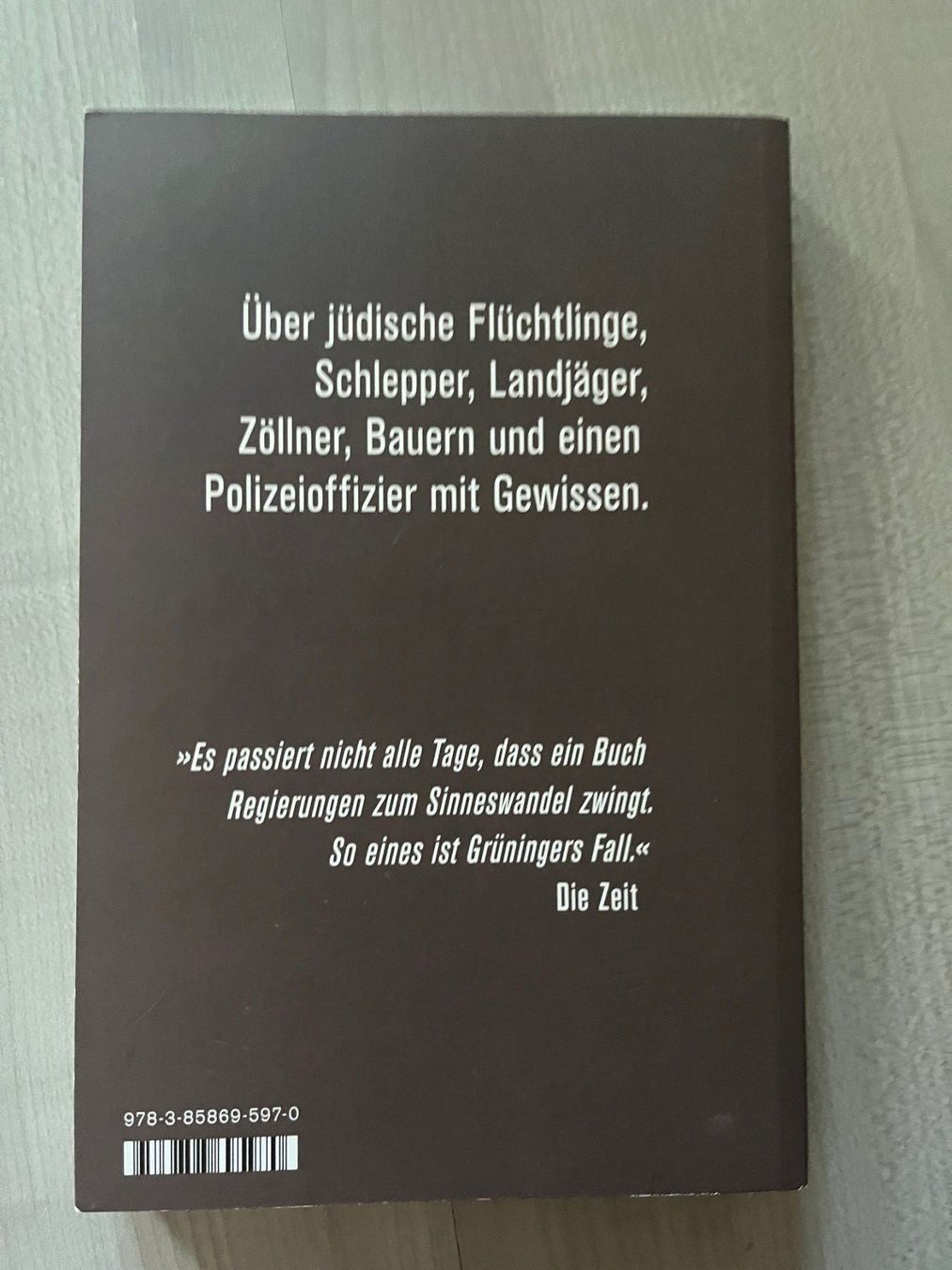 Libri: Grüningers fall – Usato da Berg SG venduto da ama_yk76 1