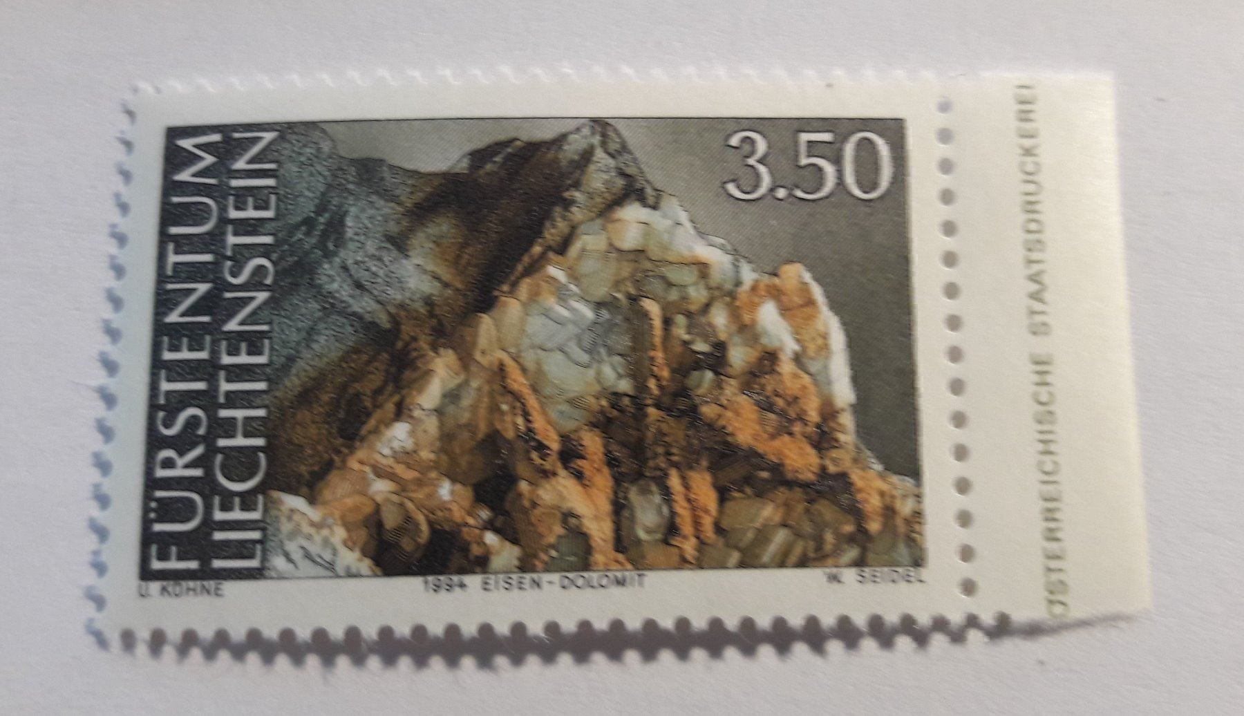 Tutti i francobolli: 1994  Mineralien ll  ** – Nuovo (secondo la descrizione) da Alten venduto da Regenwasser 2