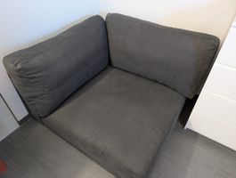 bequemes Ecksofa  aus Stoff, mit waschbaren Bezüge