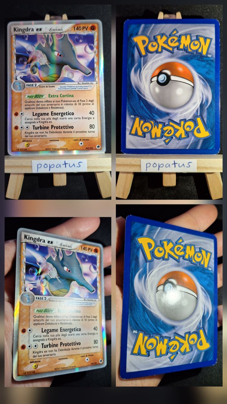 Pokémon Sammelbilder & Trading cards: Kingdra ex (DF 94) | IT | EX Dragon Frontiers – Gebraucht aus Andwil SG von popatus