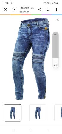 Motorrad Damen Hose Trilobite 1665 Mikas