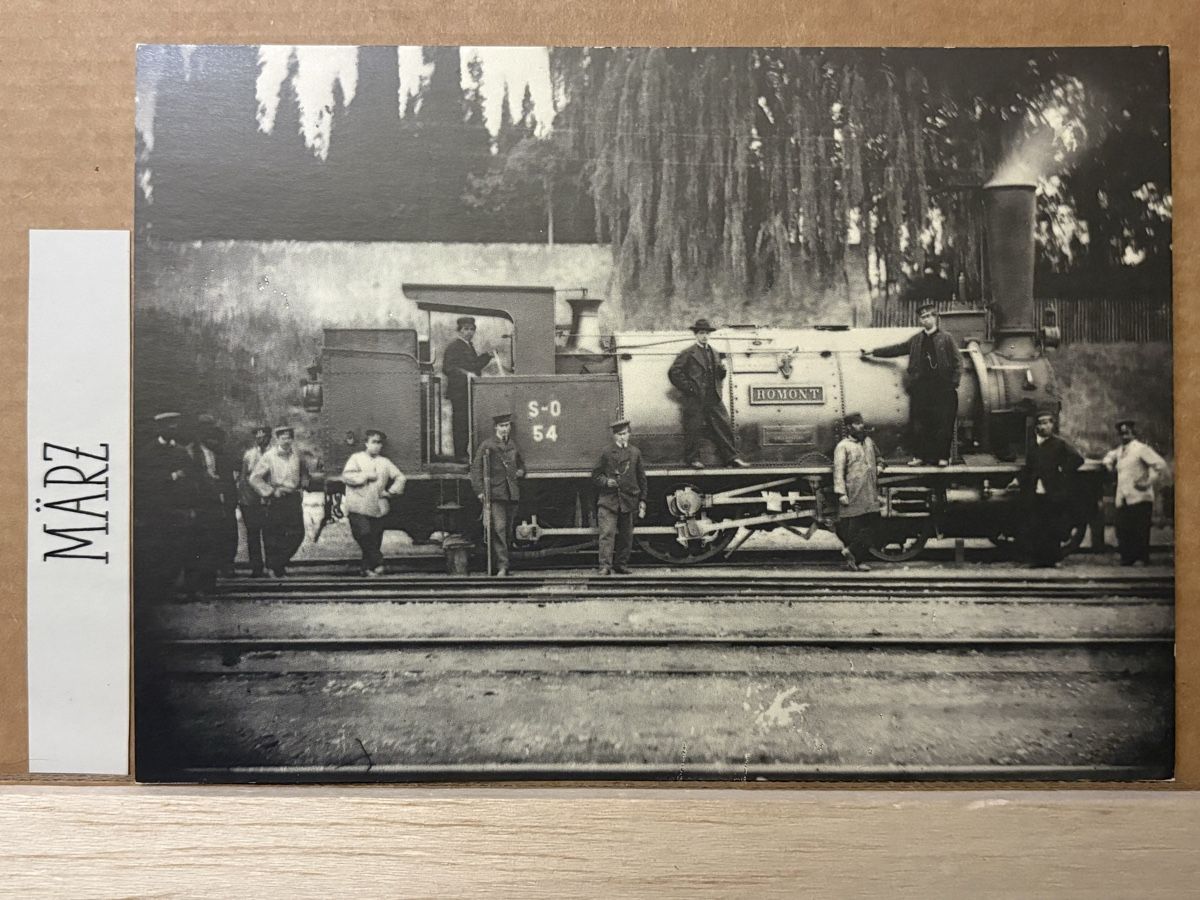 Cartoline postali: AK Von Eisenbahn 1872 / Alphonse Deriaz – Usato da Rümlang venduto da Kartenpost1