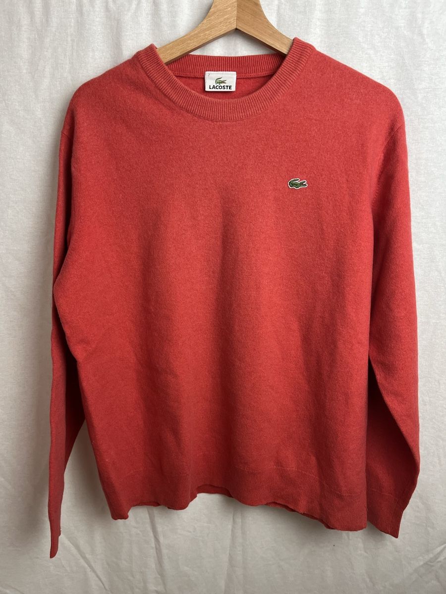Lacoste Pullover & Sweatshirts: Pull Lacoste corail/orange – Neu (gemäss Beschreibung) aus Les Avanchets von lunedeneige.shop