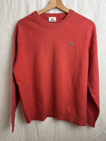 Pull Lacoste corail/orange