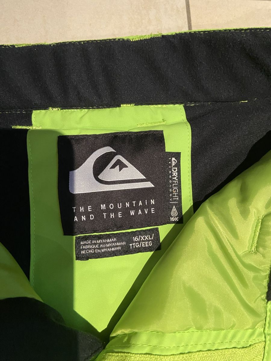 Quiksilver Hosen: Pantaloni da sci Quicksilver mis XXL/16 anni – Gebraucht aus Davesco-Soragno von dvf_7h6d 1