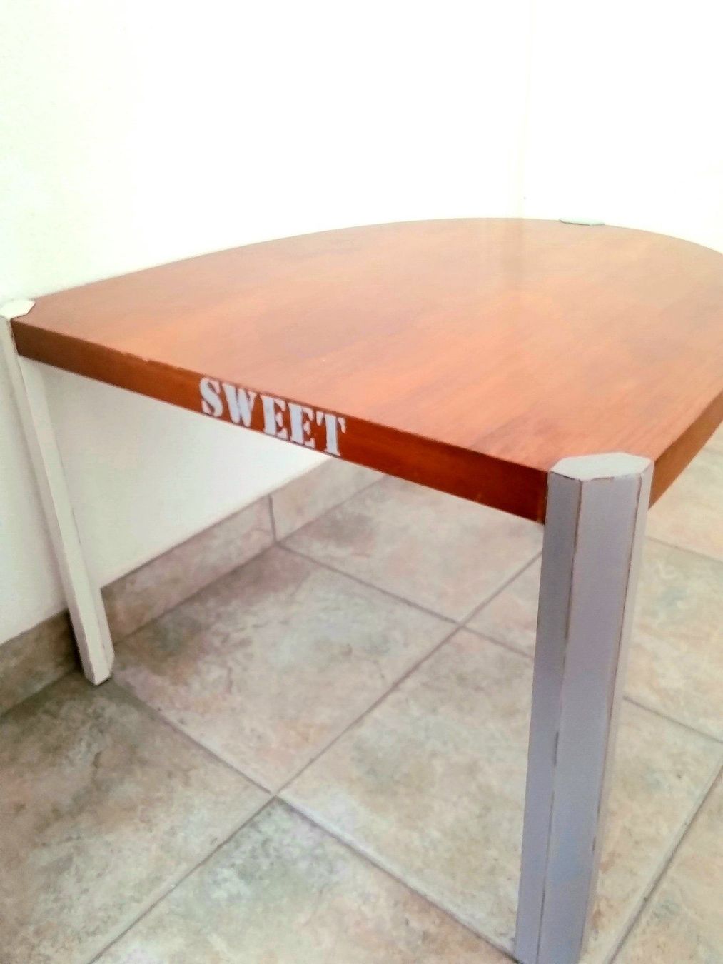 Tavoli: Sofatisch,Couchtisch,Beistelltisch,halbrund,shabby chic – Usato da Ebmatingen venduto da Paradisee 2