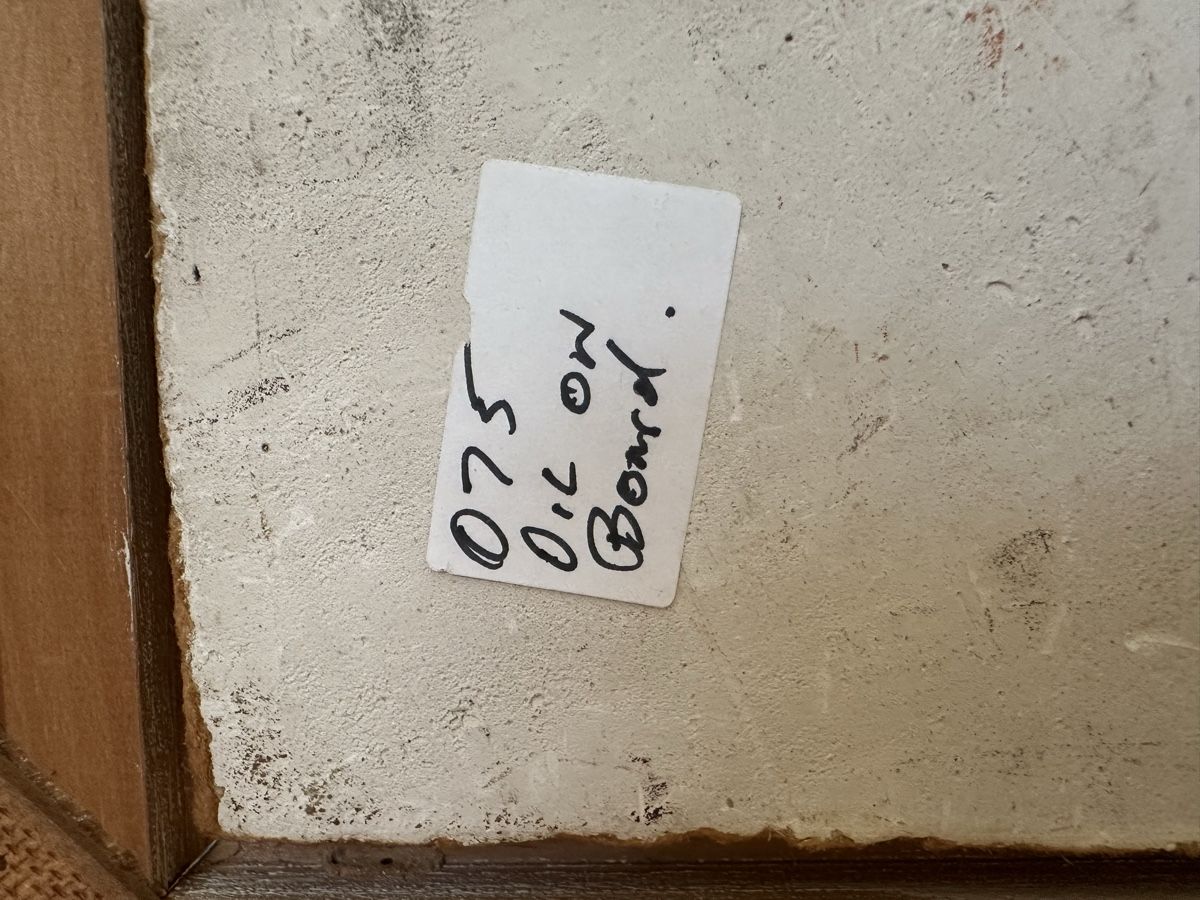 Dipinti: Gemälde Stillleben mit Äpfeln, Öl auf Spanplatte, gerahmt. – Usato da Winterthur venduto da Bb69 6