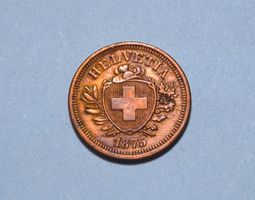 1 Rappen 1875