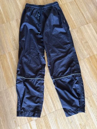 Regenhose Rukka schwarz Grösse 128 guter Zustand