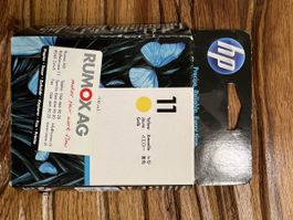 HP Tintenpatrone 11 Gelb neu ca. 2550 Seiten