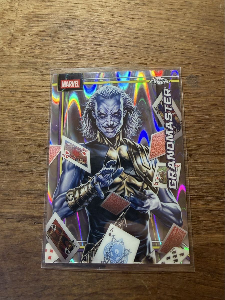 Topps Carte collezionabili: 2026 Topps Chrome Marvel, Grand Master, Ray Wave Refractor  – Nuovo (secondo la descrizione) da Goldach venduto da pipinio