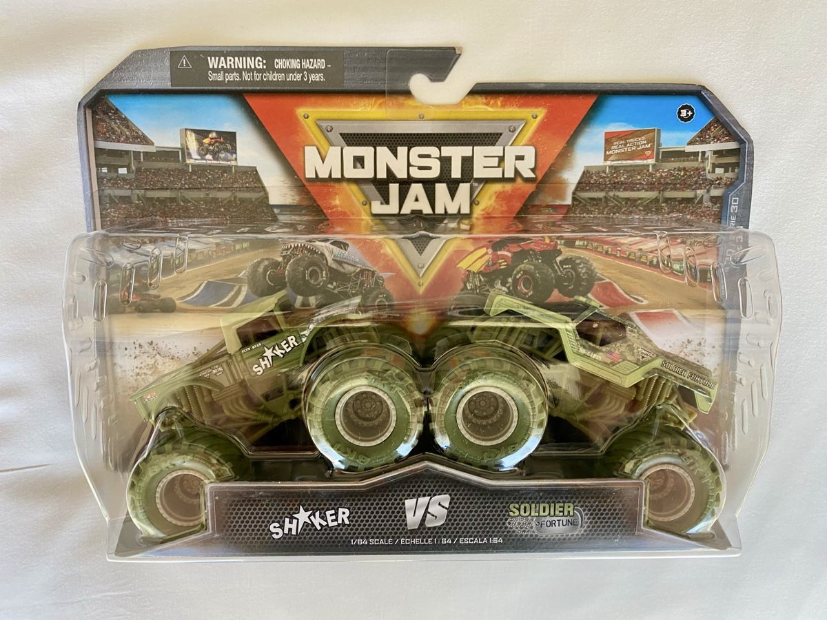 Giocattoli: Monster Jam Shaker vs. Soldier Fortune Series 30 – Nuovo e nell'imballaggio originale da Oberembrach venduto da theZaz