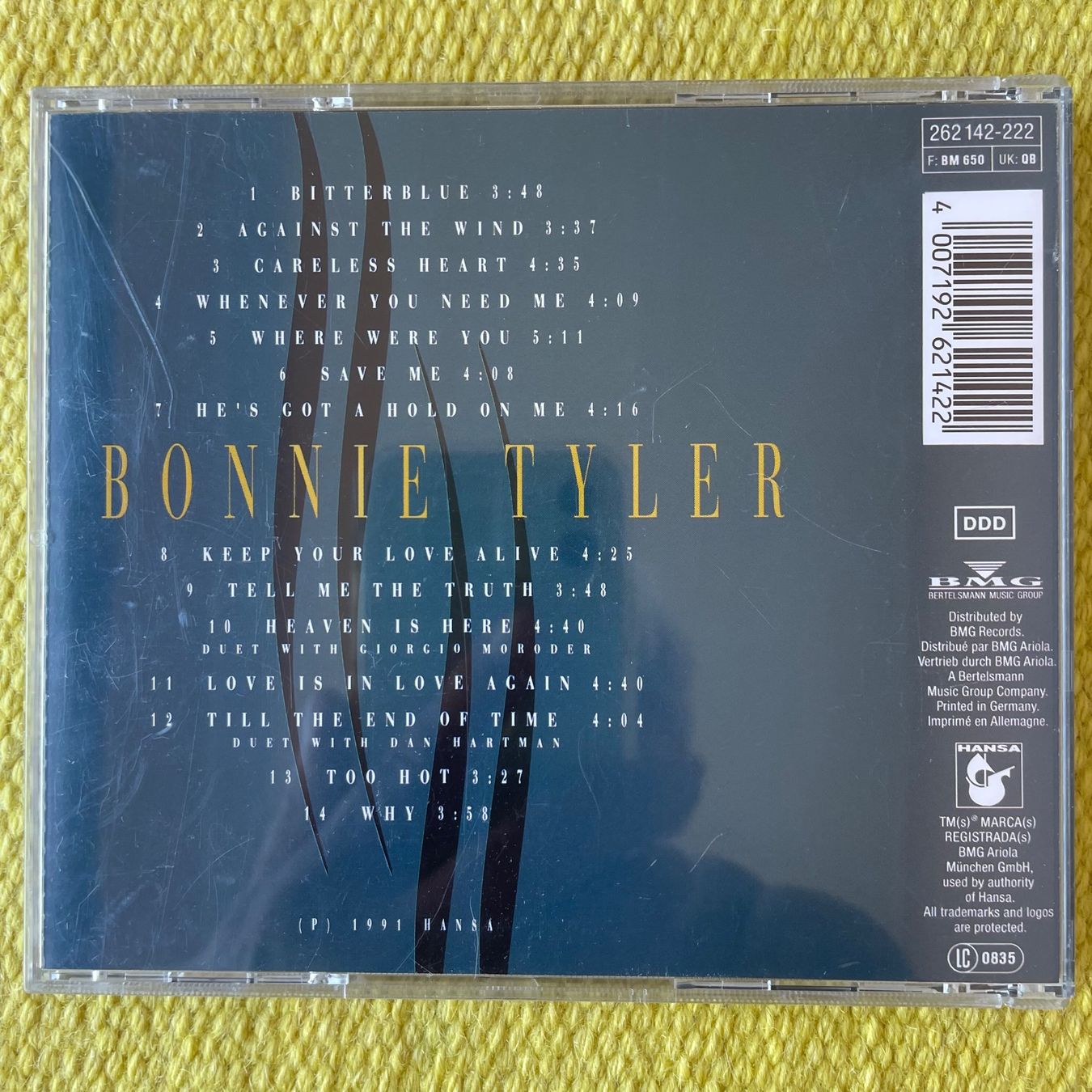 CDs: BONNIE TYLER-BITTERBLUE – D'occasion à Rorschacherberg par CD-Roli 1