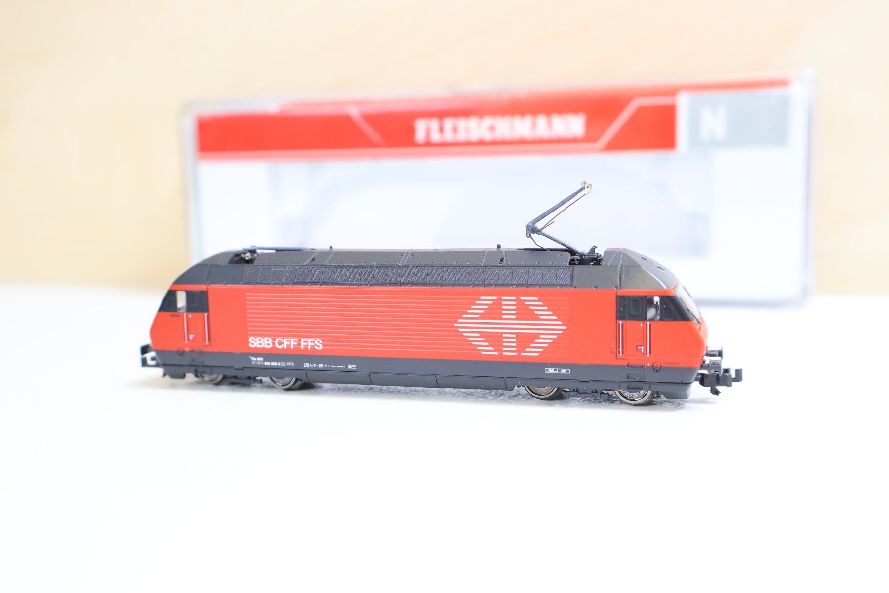 Fleischmann Modellini di ferrovie: Fleischmann Digital - SBB Re 460 E-Lok - Gütsch - 731402 N – Usato da Winterthur venduto da Monstera 6