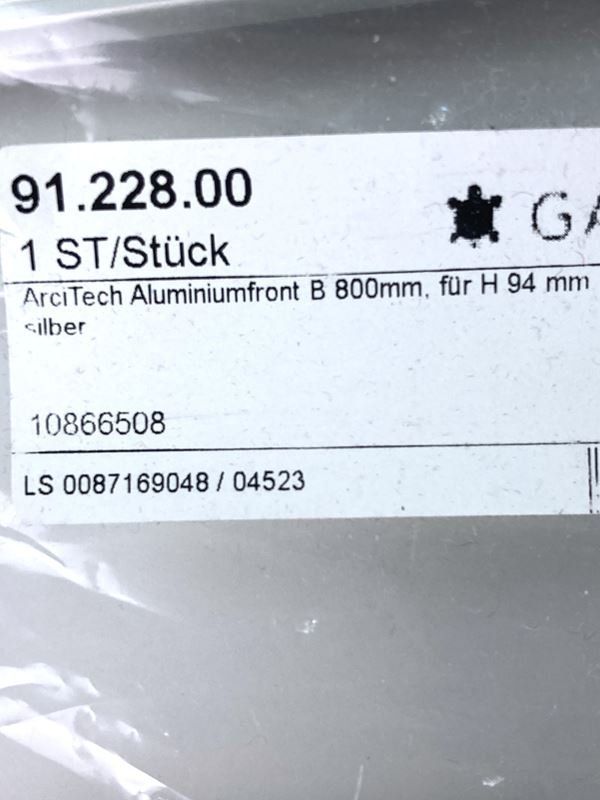 Supporti a parete: HETTICH | Front ArciTech | silber – Nuovo (secondo la descrizione) da Wittenbach venduto da Restwert_St-Gallen 2