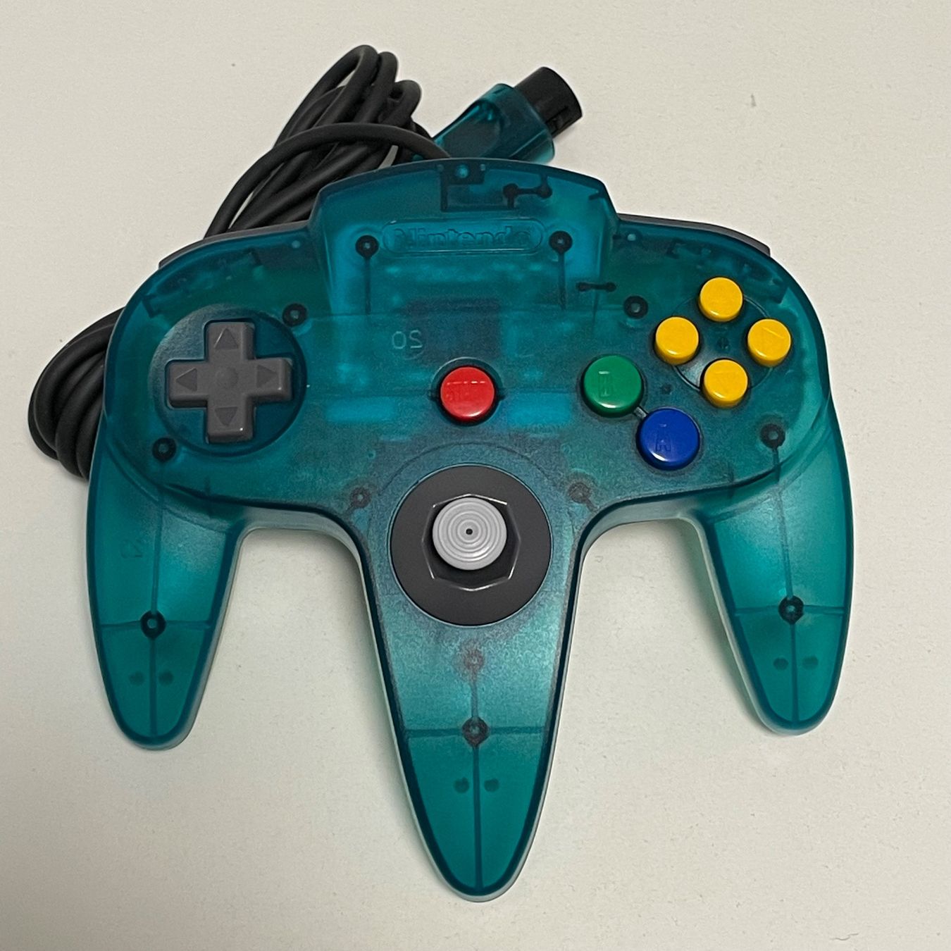 Nintendo Controller: n64 Controller Blau Transparent – Usato da Mollis venduto da GamingCorner