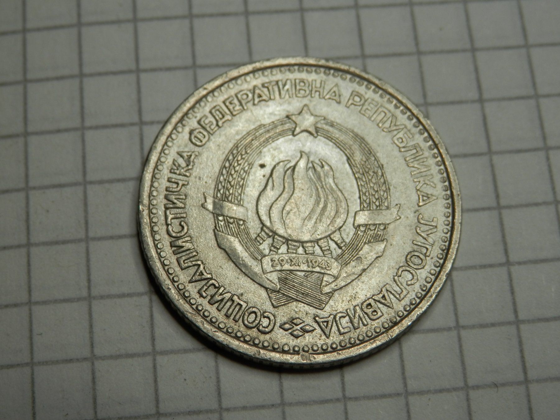 Tutti le monete: Jugoslawien 1 Dinar, 1965 – Usato da Weiach venduto da weiach81 1