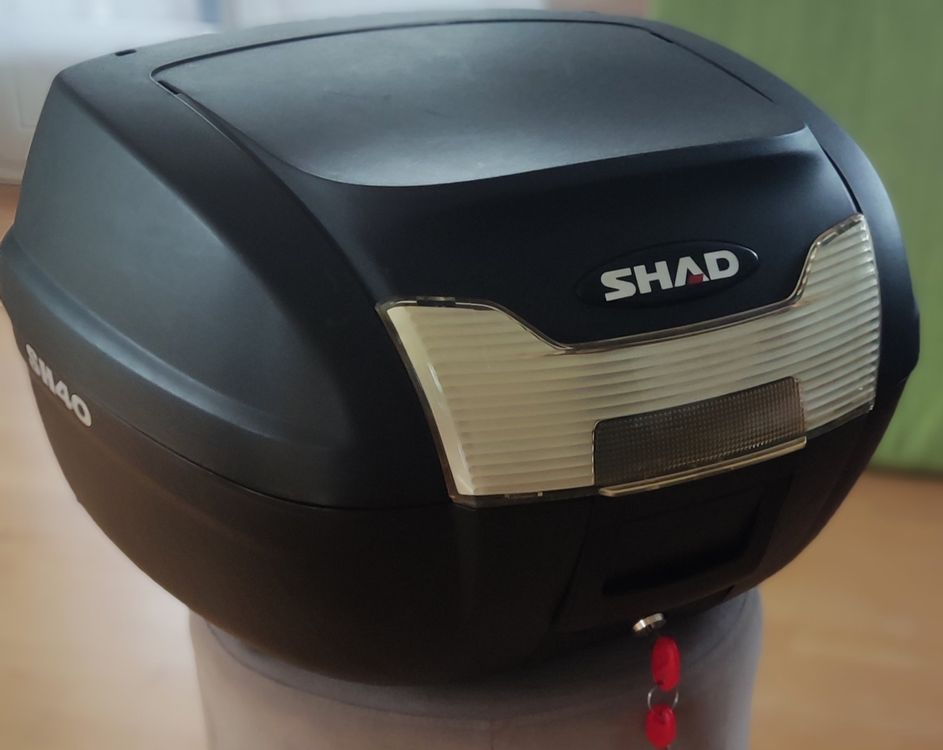 SHAD Topcase Montagekit Schwarz - Für Honda CB650F CBR650F 2013-2017