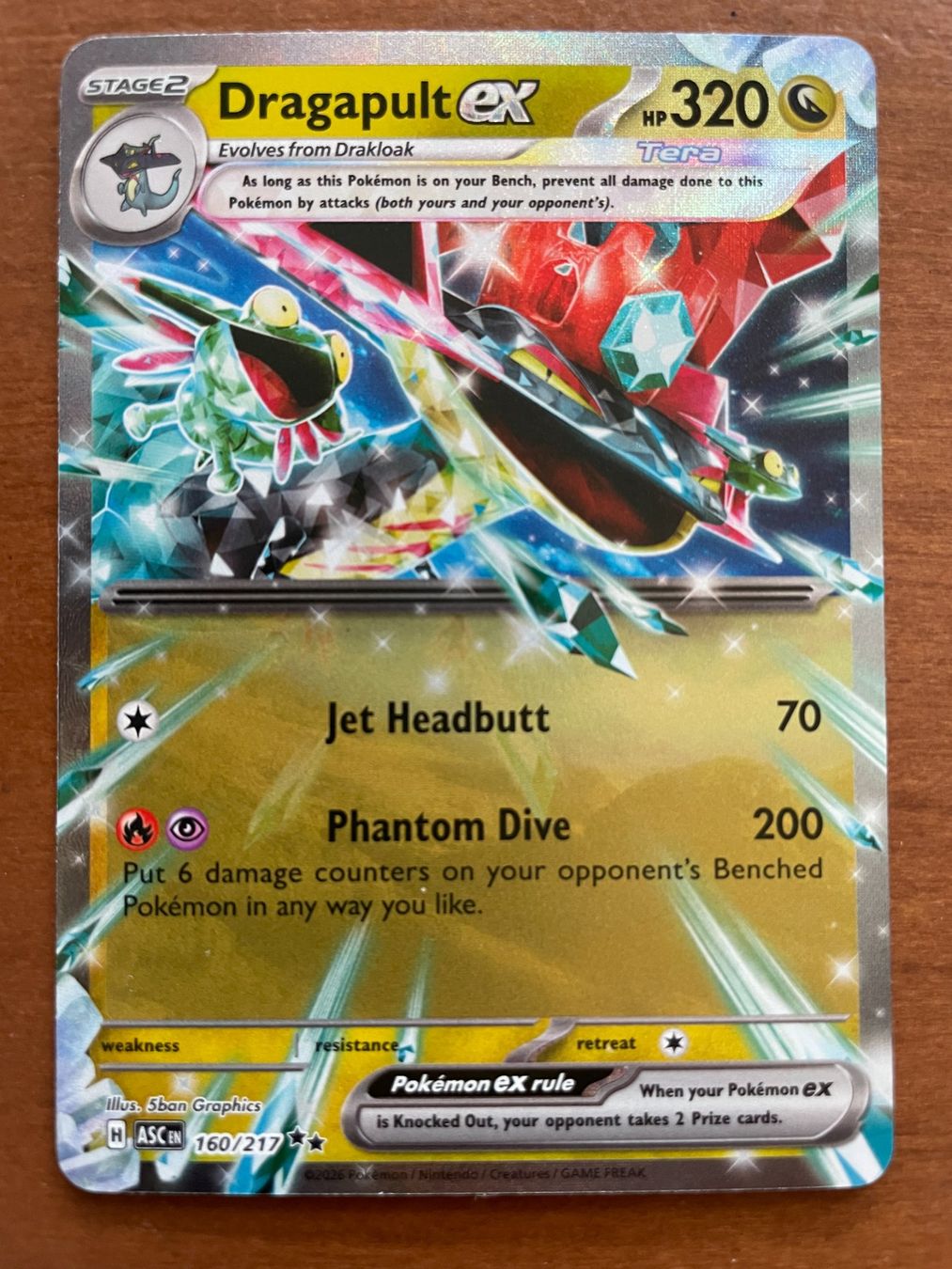Pokémon Carte collezionabili: Pokemon Dragapult eX (Versand gratis) – Nuovo (secondo la descrizione) da Chur venduto da Angerson