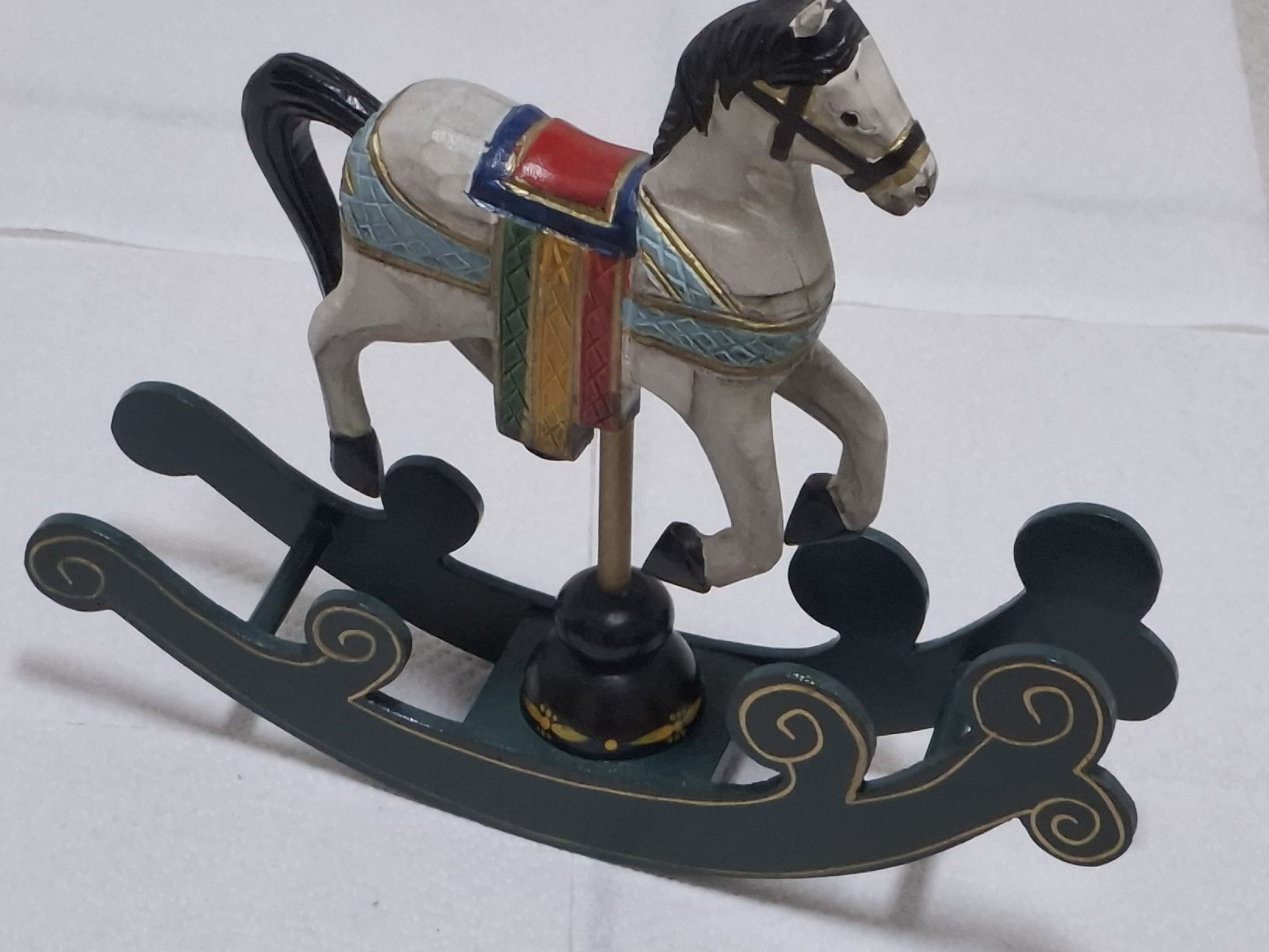 Statuette: 2 Rocking Horse Holzpferde   – Usato da Riniken venduto da bro_slk8 4