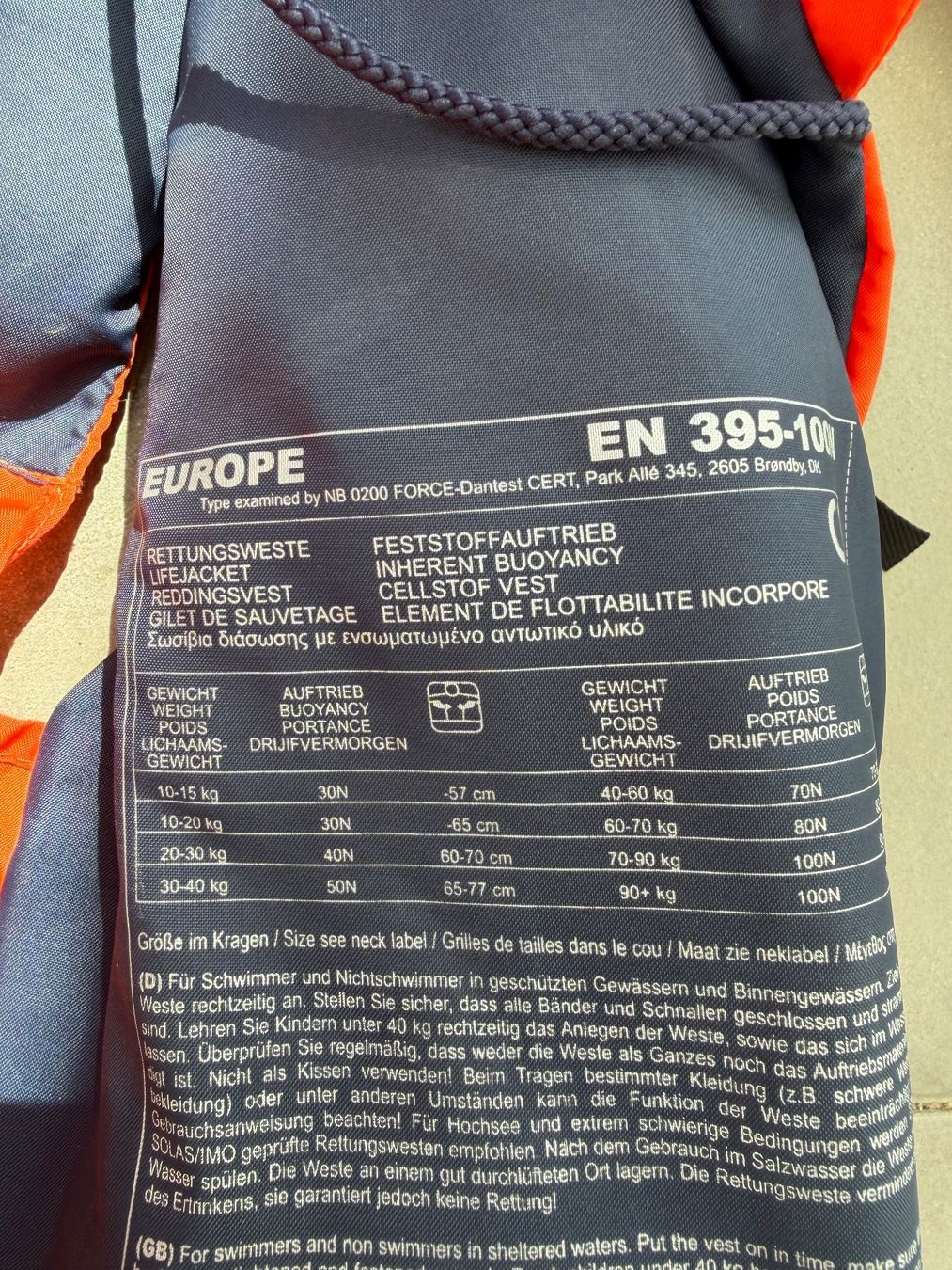 Gilets de sauvetage: Kinderschwimmweste – D'occasion à Adlikon par Zojanima123 1