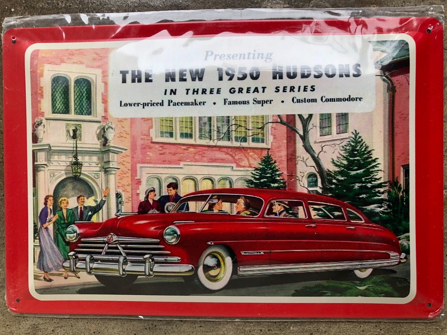 Schilder: Hudson 1950 Oldtimer classic – Neu und originalverpackt aus Reinach AG von rares75