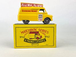 Matchbox Moko Lesney 42A Bedford Evening News - MINT!