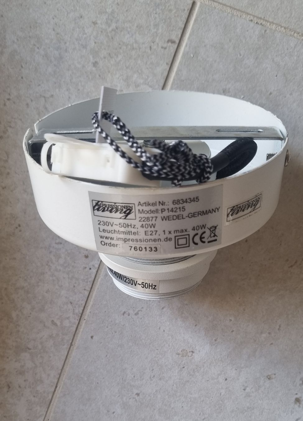 Lampadari & plafoniere: Impré Deckenleuchte Mangoholz Durchmesser 50cm – Nuovo (secondo la descrizione) da Champlan venduto da acr_kkd5 2