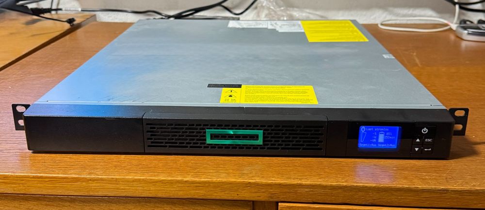 HPE R1500 G5 INTL UPS – 1500VA Rackmount USV für Server & Ne (Gebraucht ...