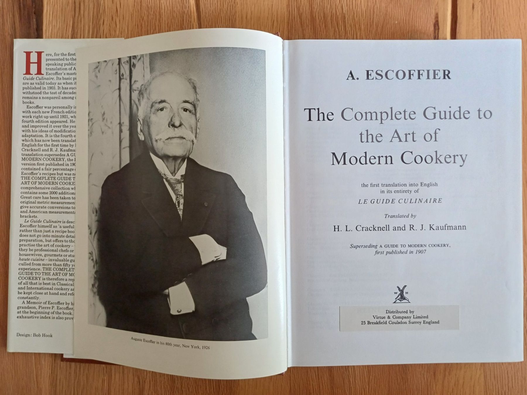 Libri: ESCOFFIER   Thje complete modern Cookery – Usato da Frick venduto da wbc 1