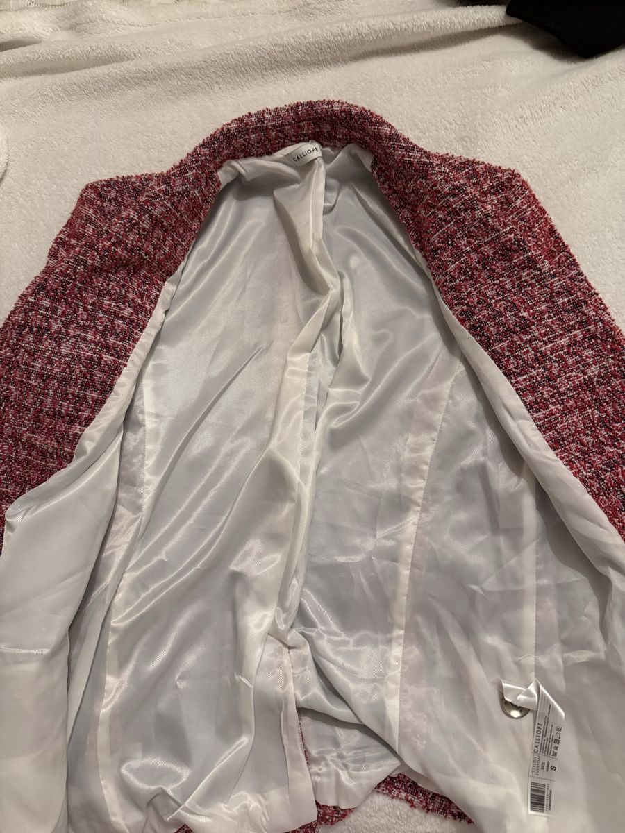 Giacche: Calliope Tweed-Blazer, Rot/Weiss, – Nuovo (secondo la descrizione) da St. Moritz venduto da ari_9fcv 3