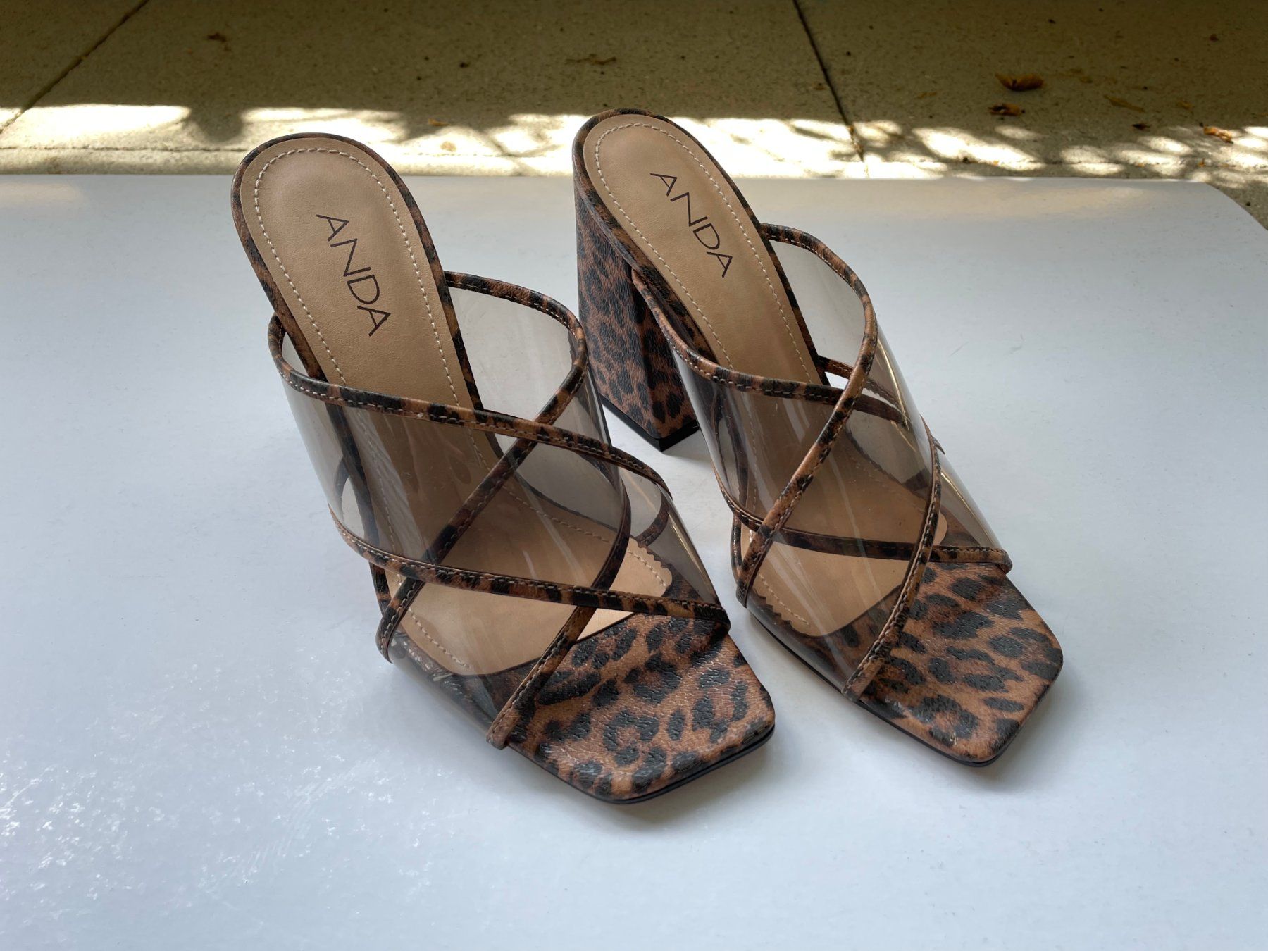 Scarpe da donna: ANDA - Leopard Heels – Nuovo (secondo la descrizione) da Chiasso venduto da Er_Mon 1