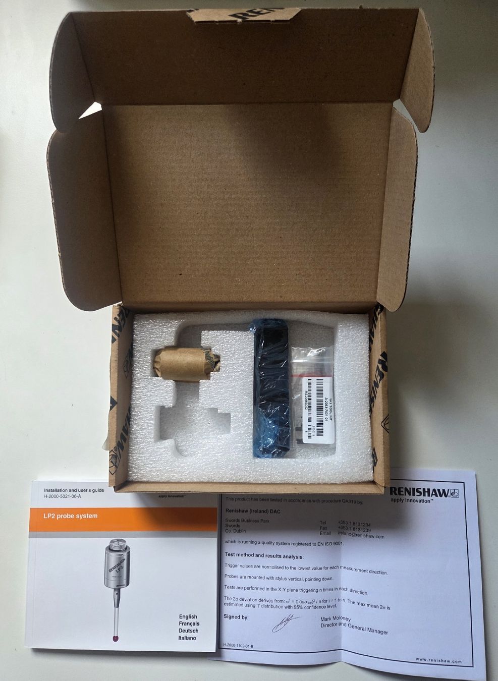 Renishaw Misurare: RENISHAW LP2 Tete 3D a mesurer – Nuovo e nell'imballaggio originale da Quartino venduto da 123HOBIT