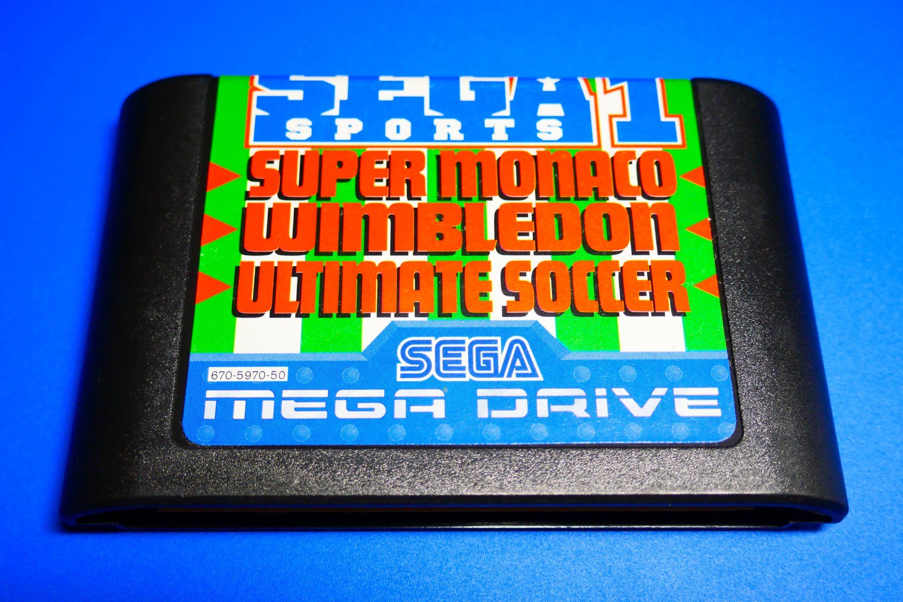 Sega Spiele: Super Monaco - Wimbledon - Ultimate Soccer - Sega Mega Drive – Gebraucht aus Vuarrens von Espace-Retro 3