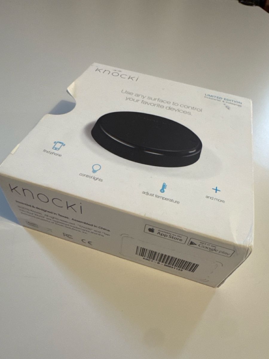 Sistema di controllo: Knocki Smart Home Device in OVP  – Nuovo e nell'imballaggio originale da Burgdorf venduto da Pistenbullyfahrer 1