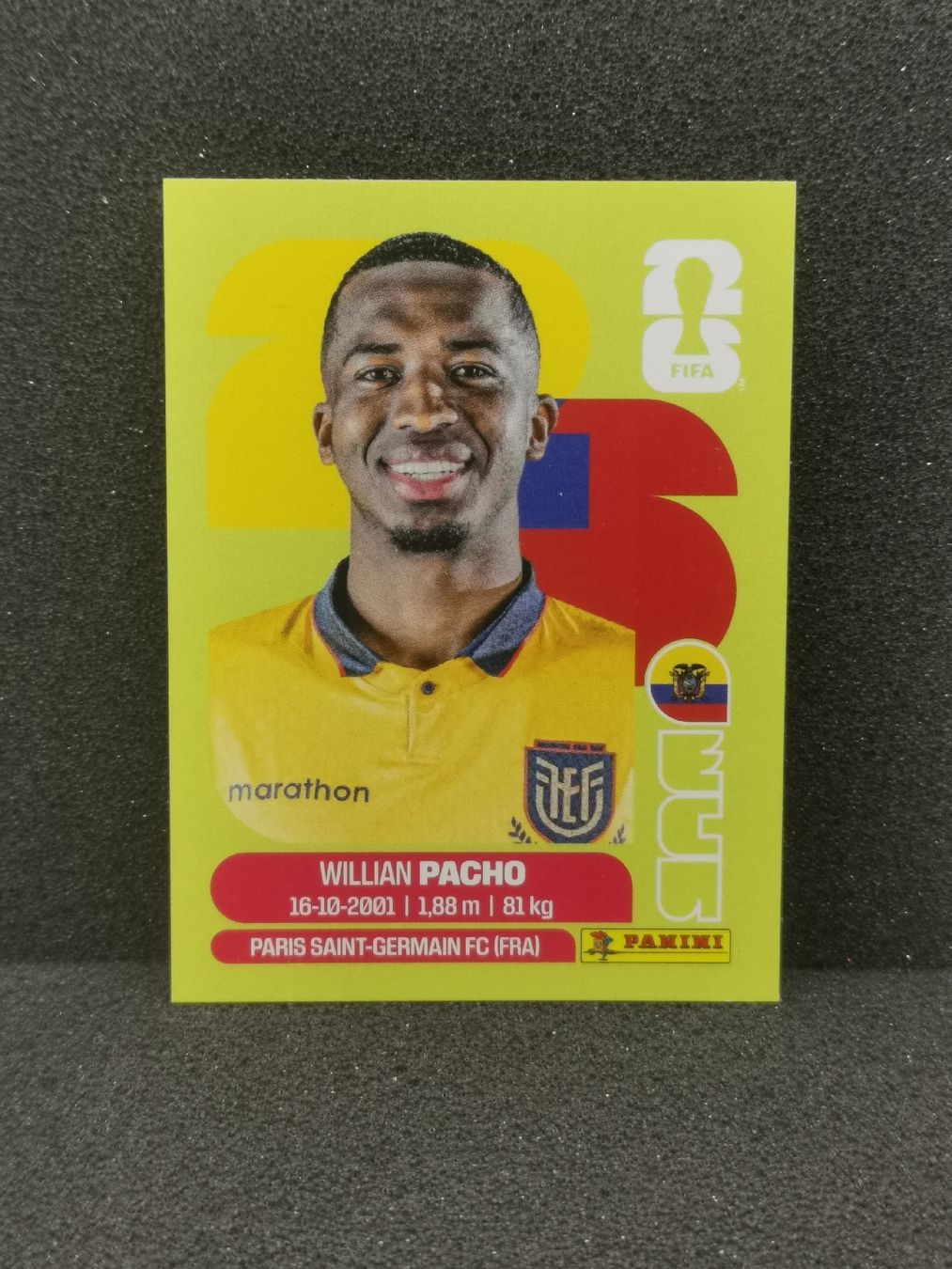 Panini Carte collezionabili: Panini Wm 2026 Sticker :Willian Pacho Ecu 6 – Usato da Einsiedeln venduto da sza_588x