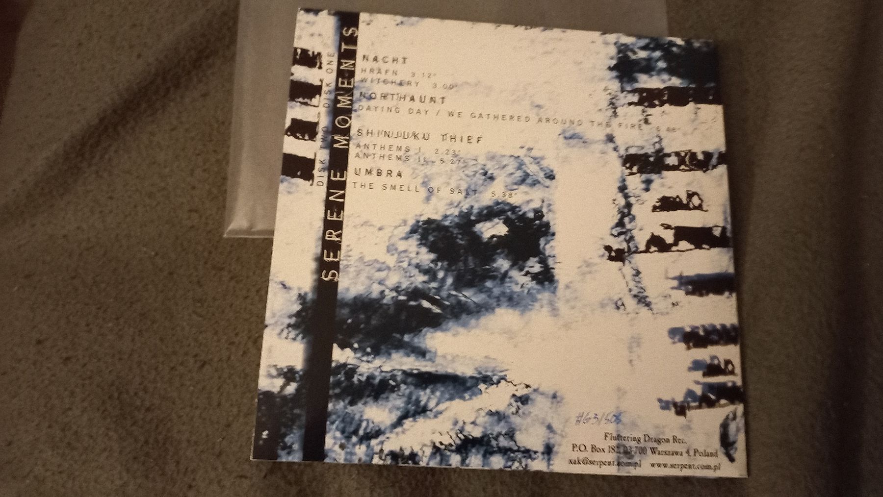 Dischi in vinile: Serene Moments-4 way Ambient Split 7"  Single Black Metal – Usato da Olten venduto da Donatello1984 1
