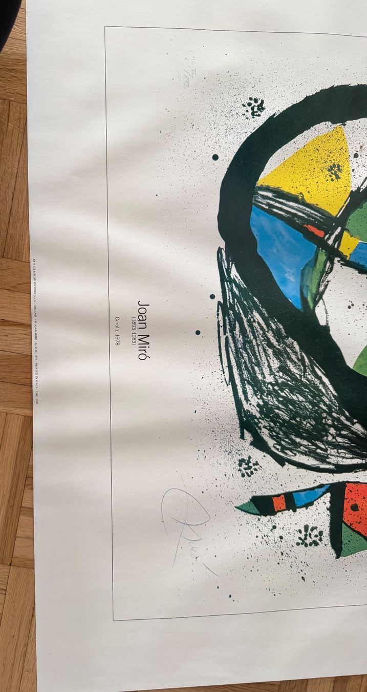 Foto & Immagini: Bild von Joan Miro – Usato da  venduto da  3