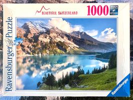 Puzzle Oeschinensee, 1000 Teile, 2-3x gelegt