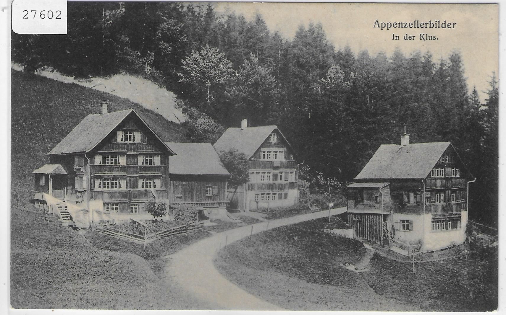 Cartoline postali: Appenzellerbilder - In der Klus – Usato da Ettingen venduto da Kartenplanet