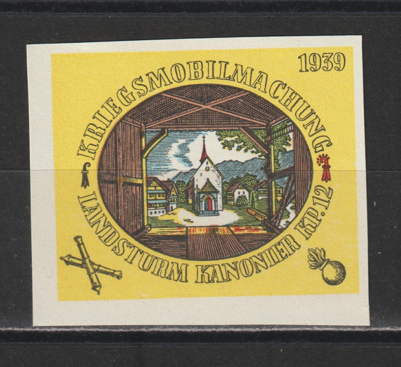Tutti i francobolli: Artillerie Nr. 79/2 * – Usato da Siebnen venduto da Fstaehli