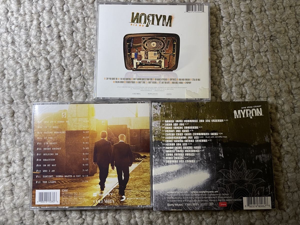 CDs: 3x Myron – Neuf (Voir description) à Reinach AG par trigger7811 1