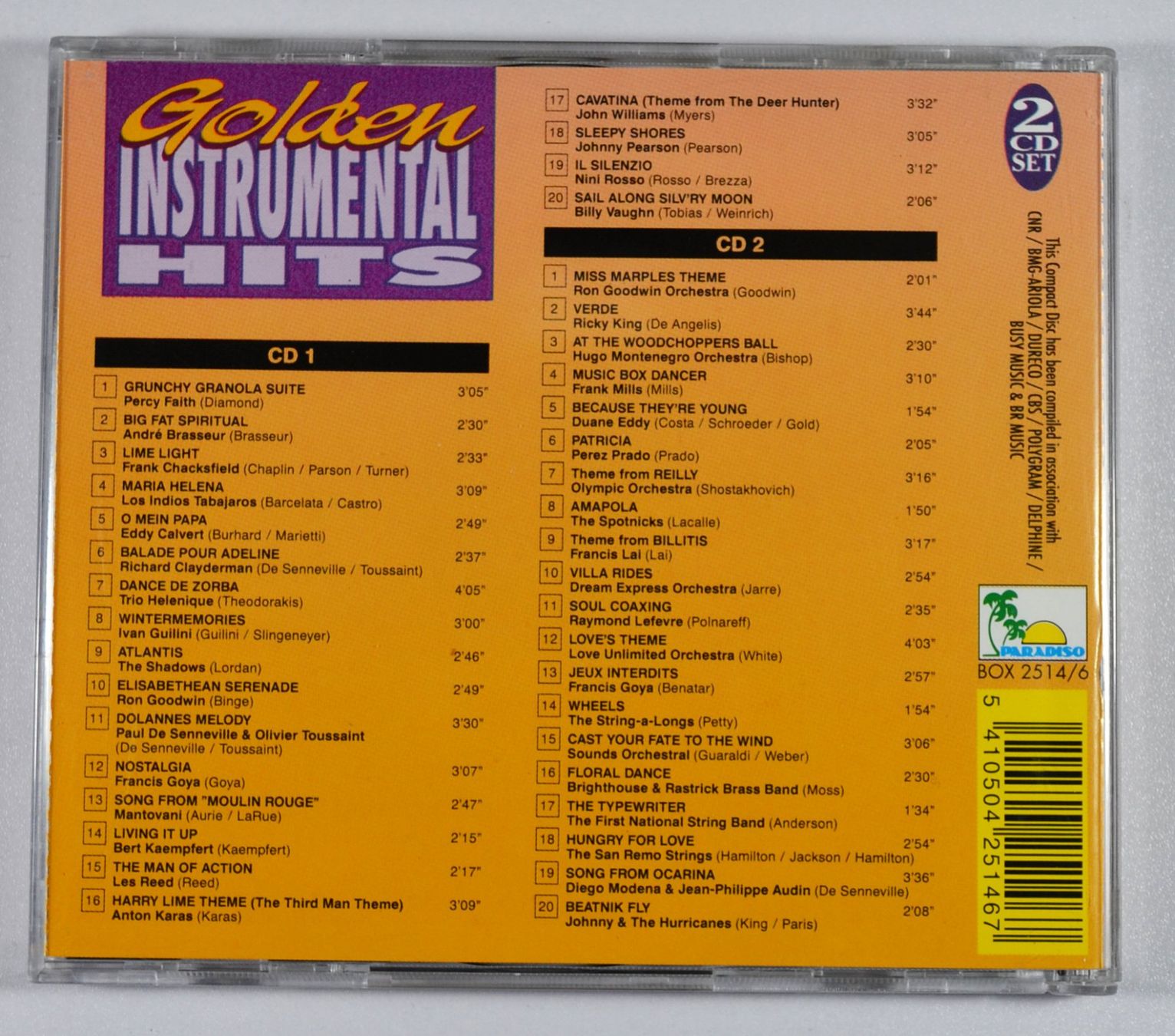 CD: 2 x CD: GOLDEN INSTRUMENTAL HITS – Nuovo (secondo la descrizione) da Frenkendorf venduto da Yard-Sale-2000 1