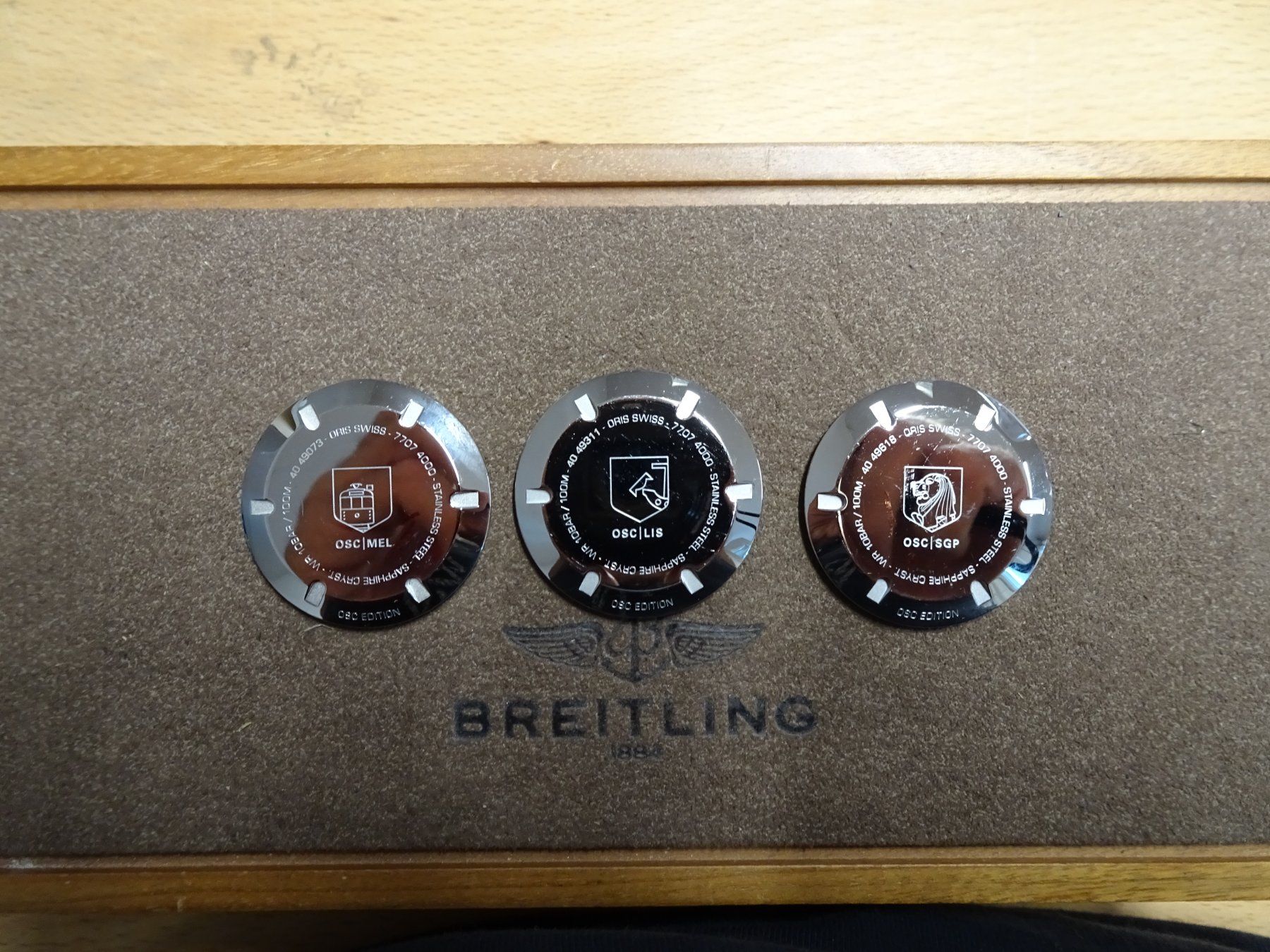 Oris Montres: Gehäuseböden Oris OSC – D'occasion à Winterthur par Sintoras01