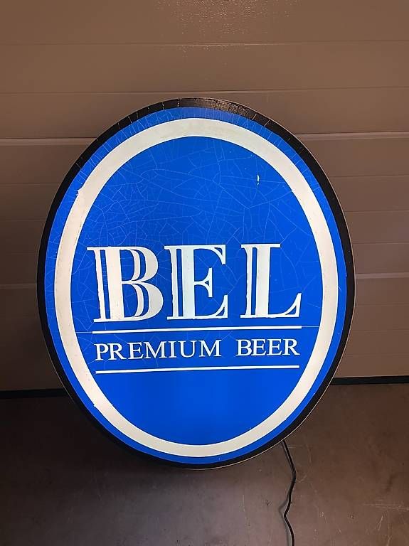 Lampen: BEL Premium Beer Leuchtreklame – Gebraucht aus Ettingen von Donald4107